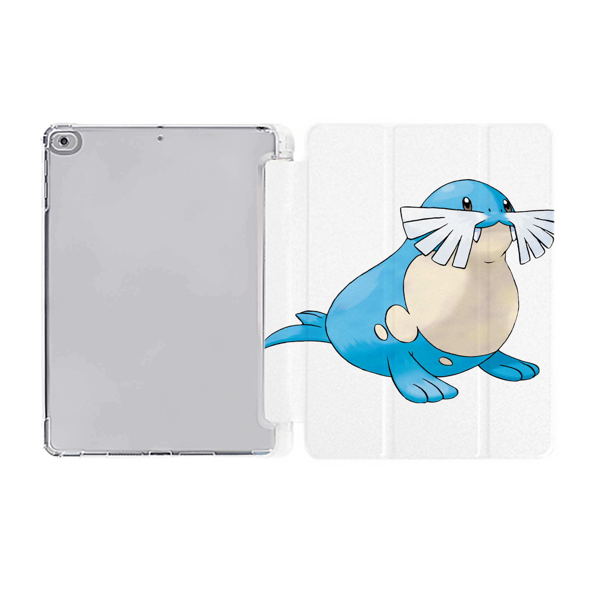 （画像用） ポケットモンスター Pokémon IPad ケース ペン収納付き 三つ折りスタンド PUレザー×シリコン 対応機種9.5/10.5/10.9インチ
